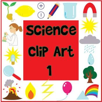 Bright and Fun Science Clip Art by Meg English | TPT