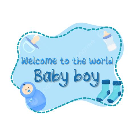 Welcome Baby Boy PNG Transparent Images Free Download, 55% OFF