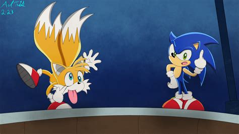 Sonic and Tails OVA Redraw (Sonic X style) - Taunt by AndTails1 on ...