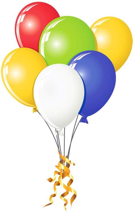 Transparent Balloons Multi Color Clipart - ClipArt Best - ClipArt Best