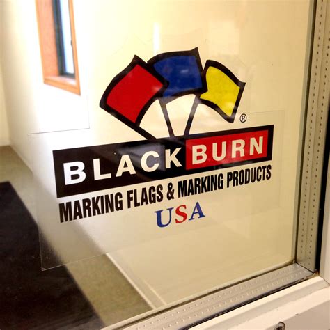 Custom Window Cling | Blackburn Manufacturing Co.