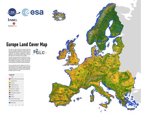 Zooming in on Europe: a new, high-resolution land cover map - CBK PAN