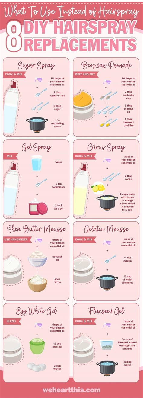 16 Hairspray Alternatives: Store-Bought And DIY