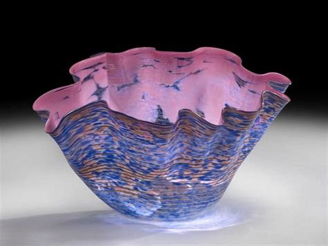 Dale Chihuly Glass Bowls | Dale Chihuly (American, b. 1941), Glass "Macchia" Bowl | Chihuly ...