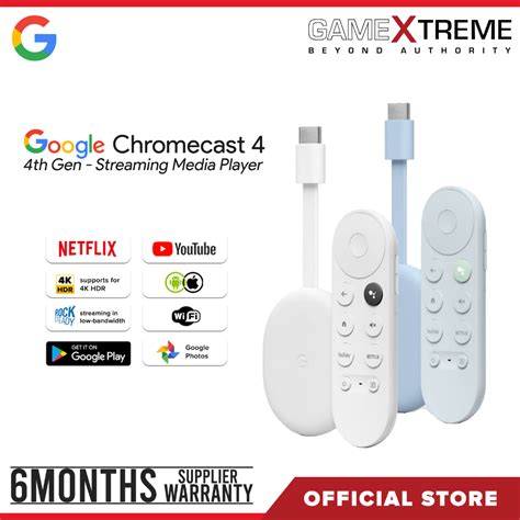 Google Chromecast 4th Gen with Google TV 2020 4K Streaming Media Player ...