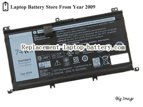 Battery for DELL Inspiron 15 7000 Gaming Laptop, buy DELL Inspiron 15 ...