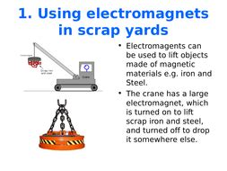 KS3 Uses of electromagnets | Teaching Resources