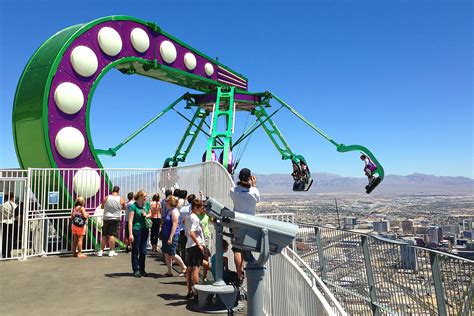 Pass illimité pour les attractions de la Stratosphere de Las Vegas ...