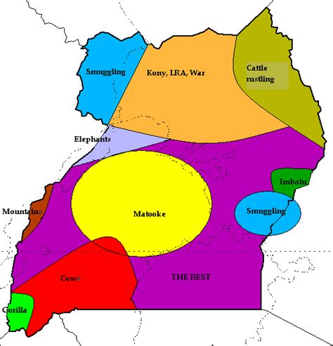 Uganda Tribes Map My Maps - vrogue.co