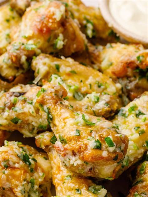 Garlic Parmesan Wing Sauce (Easy Recipe!) - Nurtured Homes