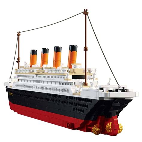 Titanic Building Blocks Lego Ship Model Set The Kit For Kids Adult ...