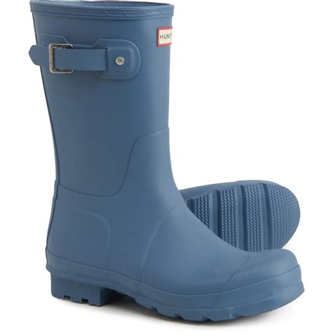 HUNTER Original Short Rain Boots (For Men) - Save 36%