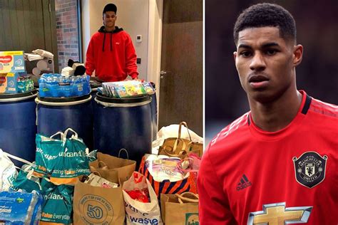 Man United star Marcus Rashford says four million extra meals will be provided to vulnerable UK ...