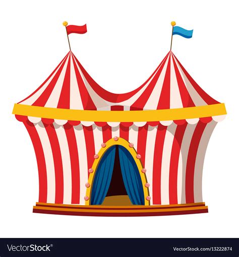 Circus icon cartoon style Royalty Free Vector Image