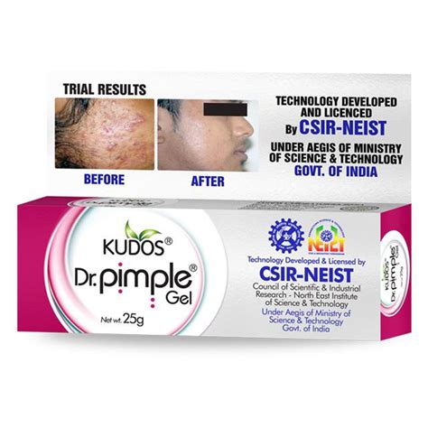 Ayurvedic Pimple Removal Cream | Kudos Dr. Pimple Gel 25gm