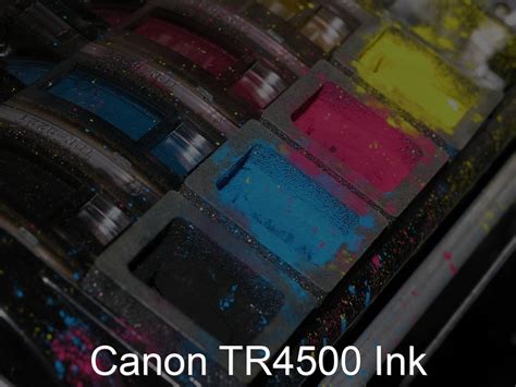 Canon TR4500 Ink