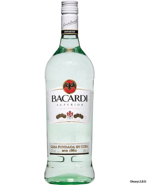 Bacardi White Rum | Olearys.S.B.D