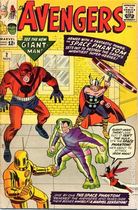 Avengers comic books issue 2 1963