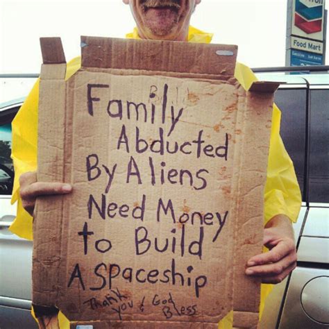 Funny And Celever Homeless Signs That May Actually Work