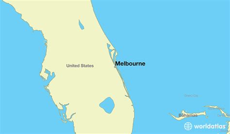 Where is Melbourne, FL? / Melbourne, Florida Map - WorldAtlas.com