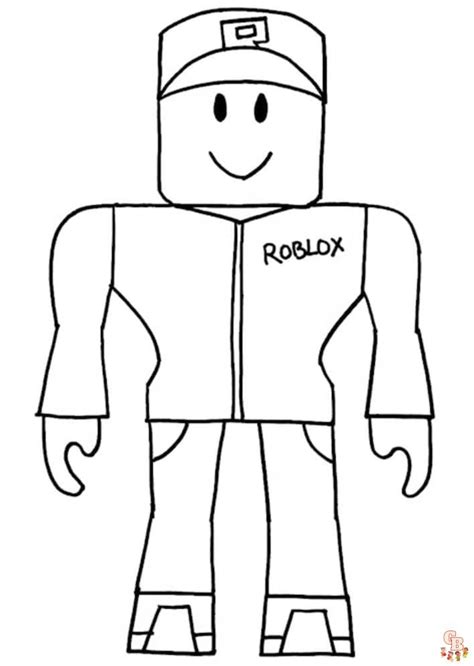 Free Roblox Coloring Pages for Kids to Print | GBcoloring