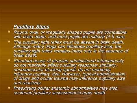 Criteria of Brain Death