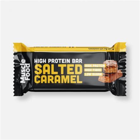 Musclefood Salted Caramel High Protein Bar 45g | musclefood