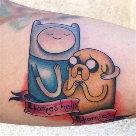 #adventure #time #tattoo #jake #finn #horadeaventura | Adventure time ...