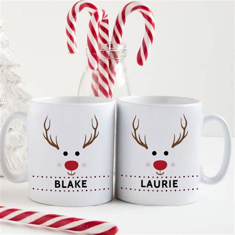 Christmas Mugs Family Christmas Mugs Personalized Mugs for | Etsy