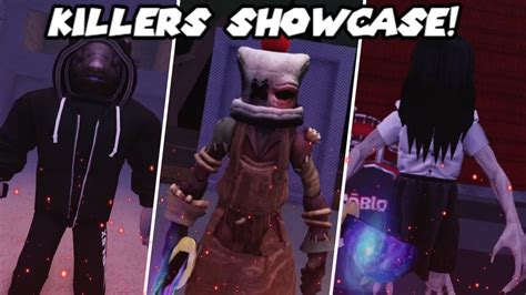 ALL 3 NEW KILLERS SHOWCASE // 🔪Survive The Killer - YouTube