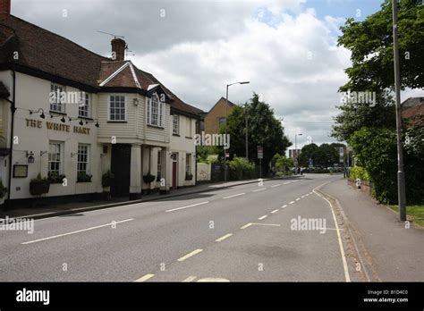 Hook Village Hampshire A30 Stock Photo - Alamy