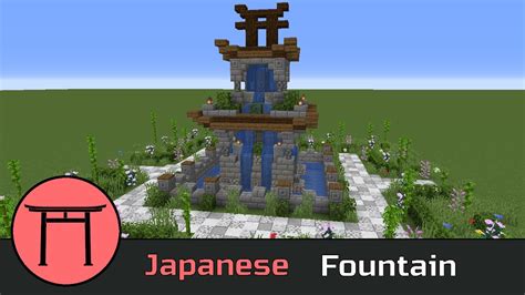 Minecraft Fountain Tutorial