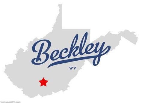 Map of Beckley, WV, West Virginia | Beckley, Beckley west virginia, West virginia