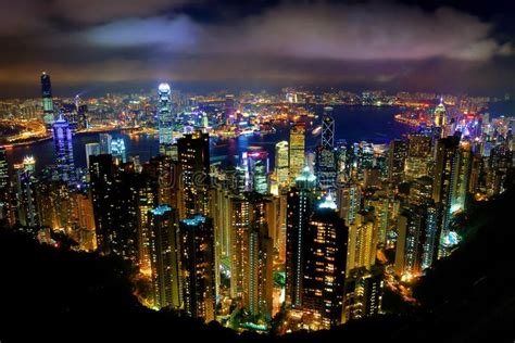 Hong Kong Peak Tram. The Peak Tram Night View from Hong Kong , #Aff, # ...