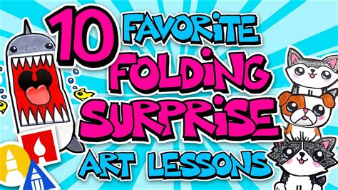 10 Favorite Folding Surprise Art Lessons For Kids - Uohere