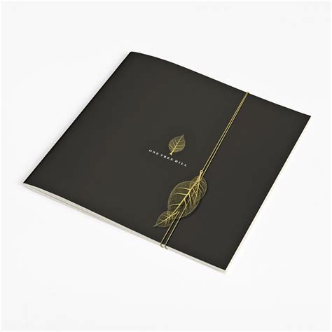 Brochure concept for luxury real estate development emphasizing how ...