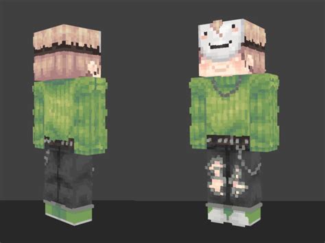 made a dream skin for bedrock edition:) : r/minecraftskins