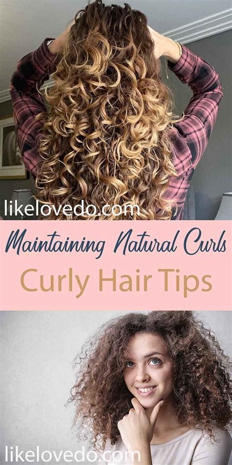 Maintain Natural Curly Hair the Easy Way - like love do