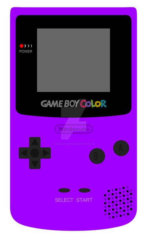 Game Boy-Violet by EdsCraftworks on DeviantArt