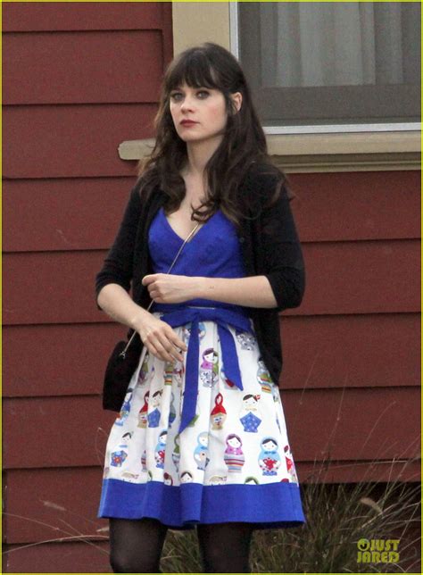 Zooey Deschanel: 'New Girl' Set with Jake Johnson!: Photo 2769537 ...