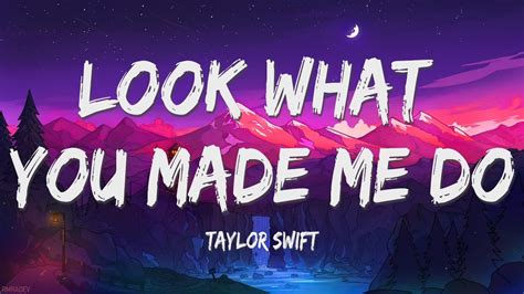 Taylor Swift - Look What You Made Me Do (Lyrics) Chords - Chordify