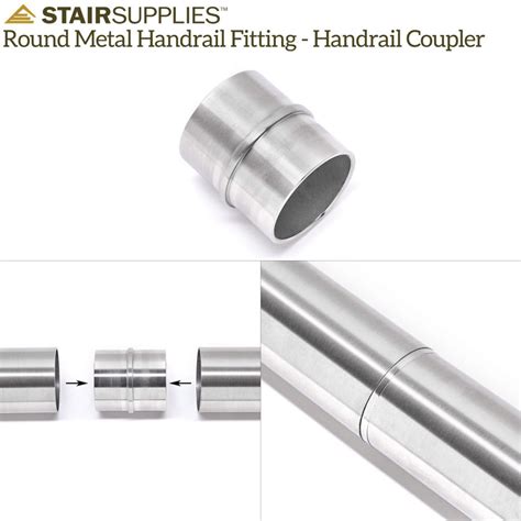 Round Metal Handrail Fittings - StairSupplies™