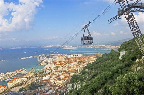 Gibraltar Cable Car, Gibraltar Aerial Tramway, Southern Europe ...