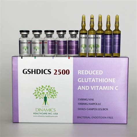 Wholesale GSHDICS 2500+ (Glutathione Skin Whitening Injection) Supplier Abraa