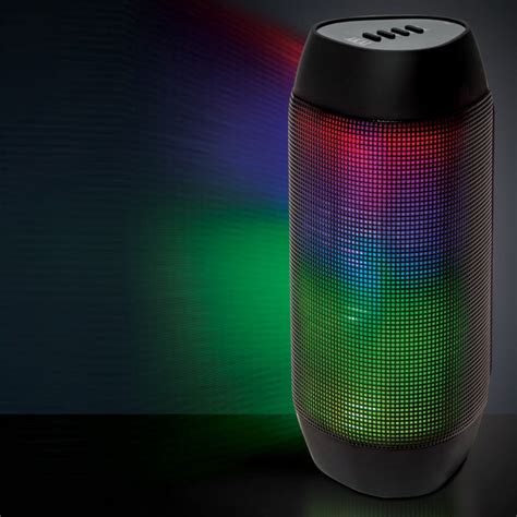 Sound Reactive Light Up LED Bluetooth Speaker