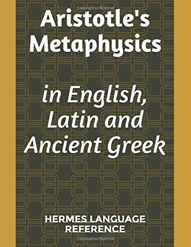 Throwbionalen: download Aristotle's Metaphysics in English, Latin and Ancient Greek: trilingual ...