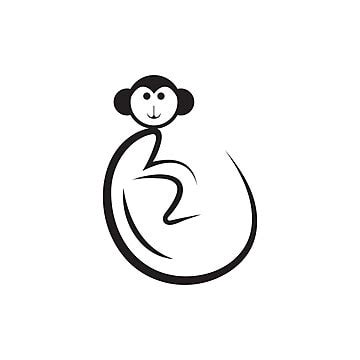 Monkey Logo Vector Logo Symbol Business Vector, Logo, Symbol, Business PNG and Vector with ...