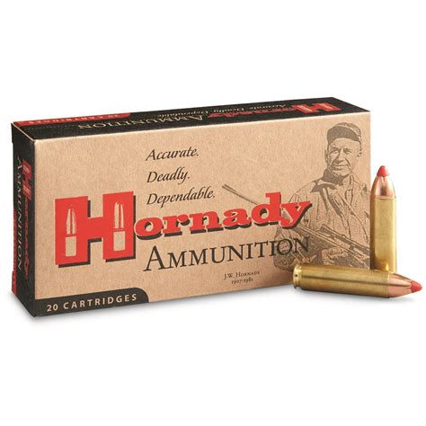 Hornady Interlock Rifle, .450 Bushmaster, FTX, 250 Grain, 20 Rounds - 142307, .450 Bushmaster ...