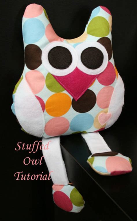 DIY Stuffed Owl Tutorial PDF Instant Download Printable Pattern - Etsy