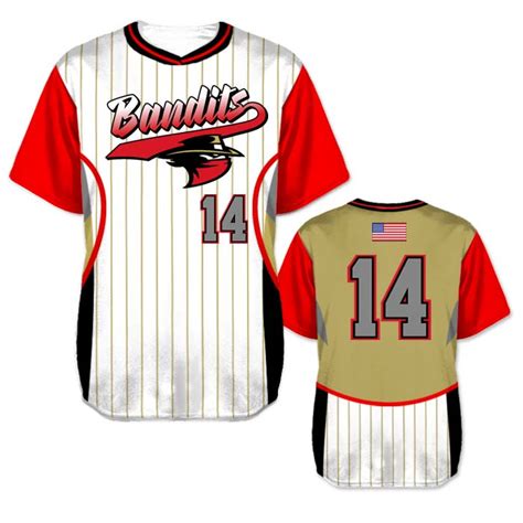 Elite Foul Lines Custom Baseball Jersey - Sublimated Pinstripe Look | TSP